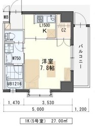 しゃとれ新寺の物件間取画像